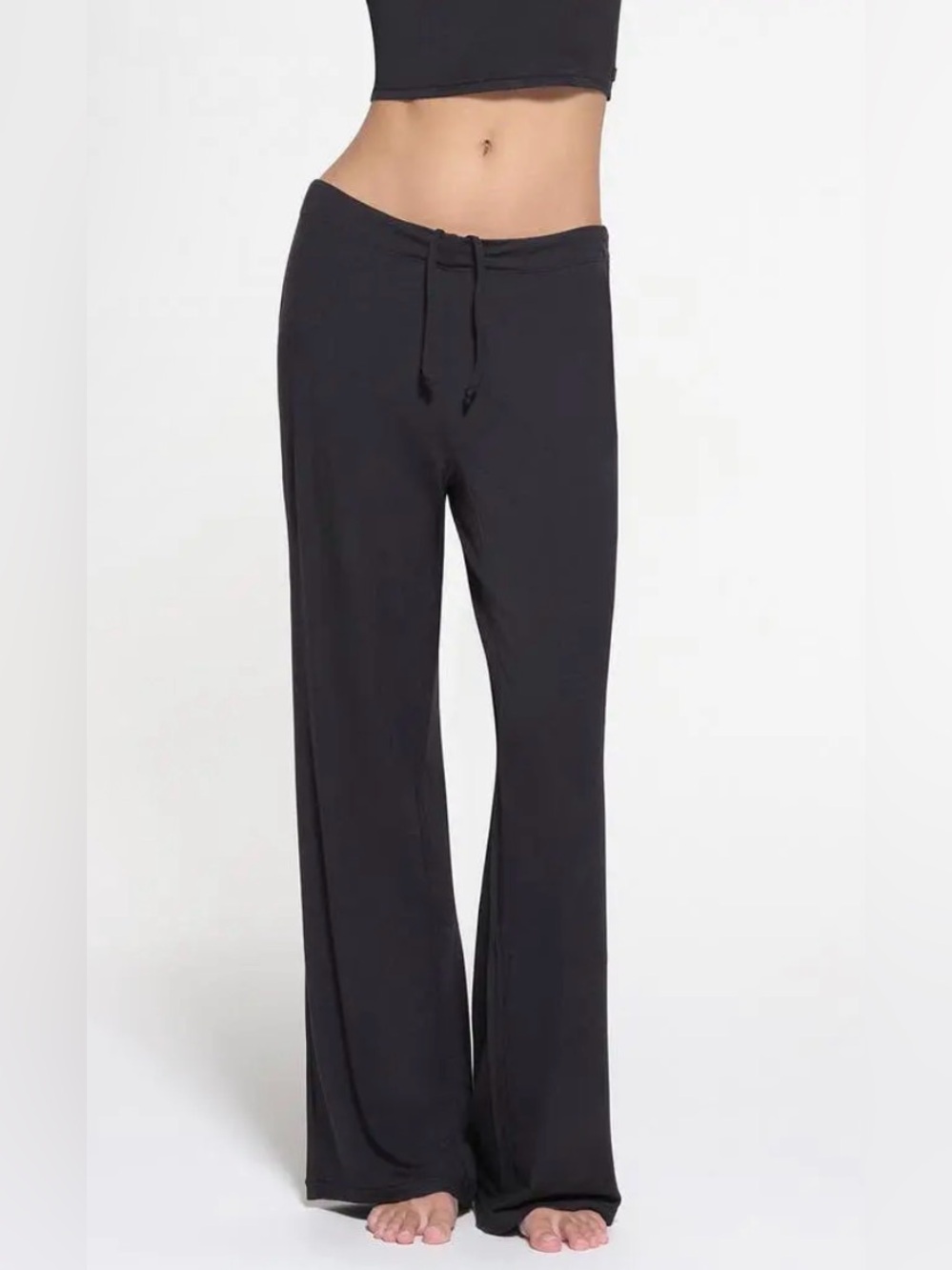 NWT SKIMS Long Sleep Pants in Onyx XL